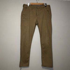BKE Men's Dark Khaki Pants Size 36R